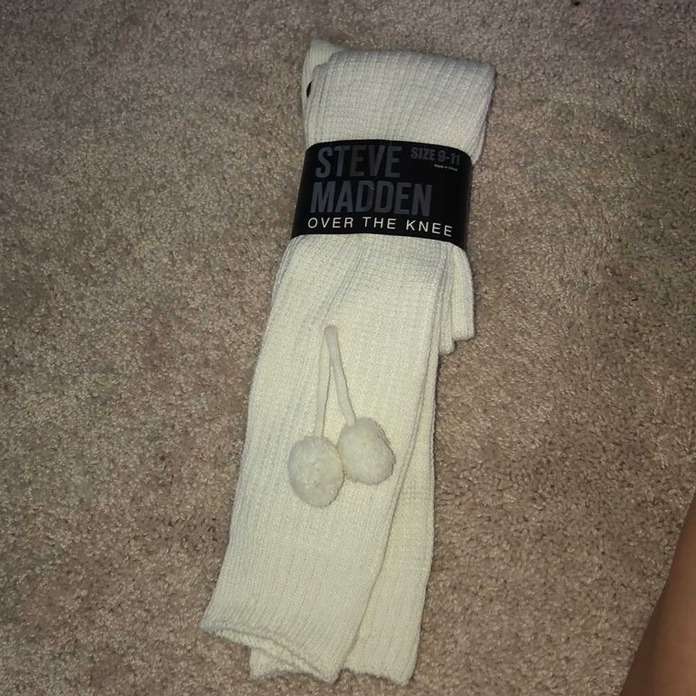 NEW Steve Madden over the knee socks
